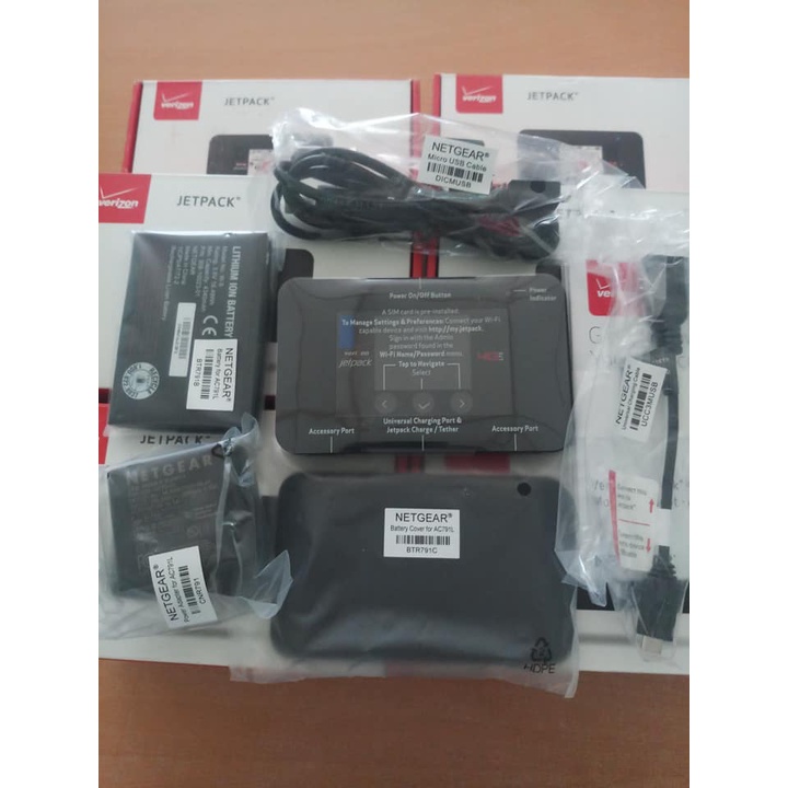 Pin Netgear 791L dung lượng 4340mAh chính hãng. Mới 100%