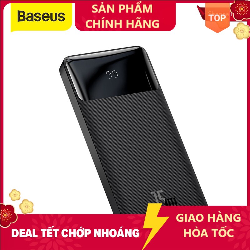 Sạc Dự Phòng Rời Baseus Sạc Nhanh 15w 10000mah Nhỏ Gọn Cho Iphone 12 - Hshop365