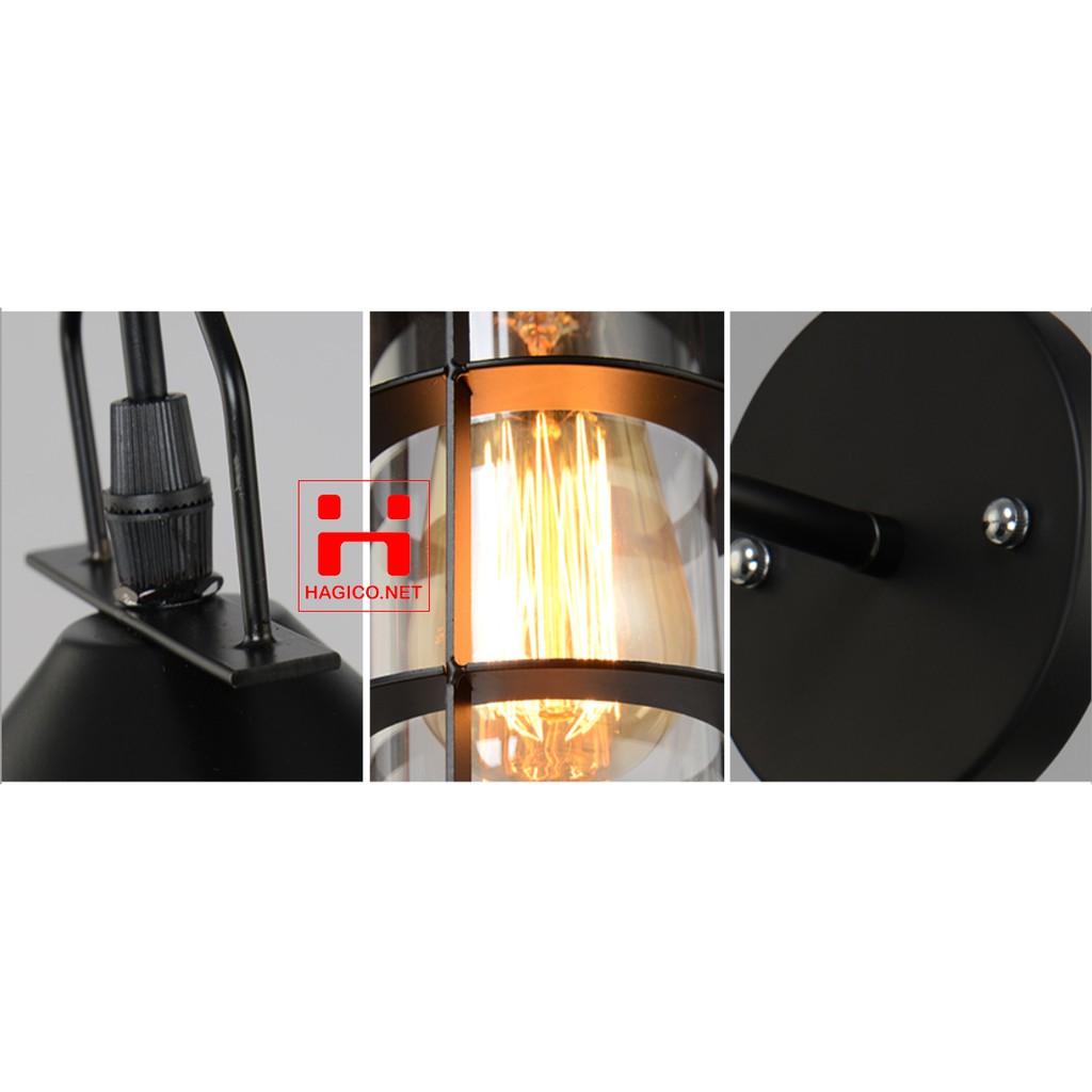 Đèn trang trí gắn tường chao thả nổ GTCN149