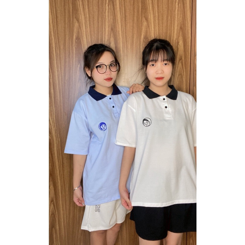Áo polo Unisex thêu hình, Áo thun cổ bẻ vải cá sấu cotton cao cấp xuất xịn chuẩn form logo thêu – MonlyShop785