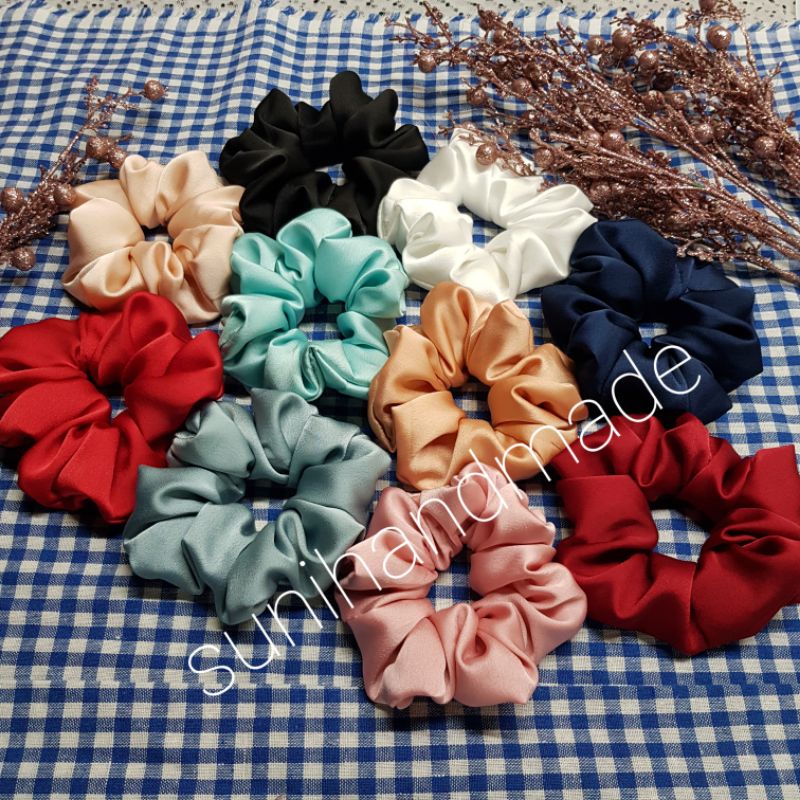 1M Lụa Thái Silk Bóng Mượt Mềm Trơn Tay