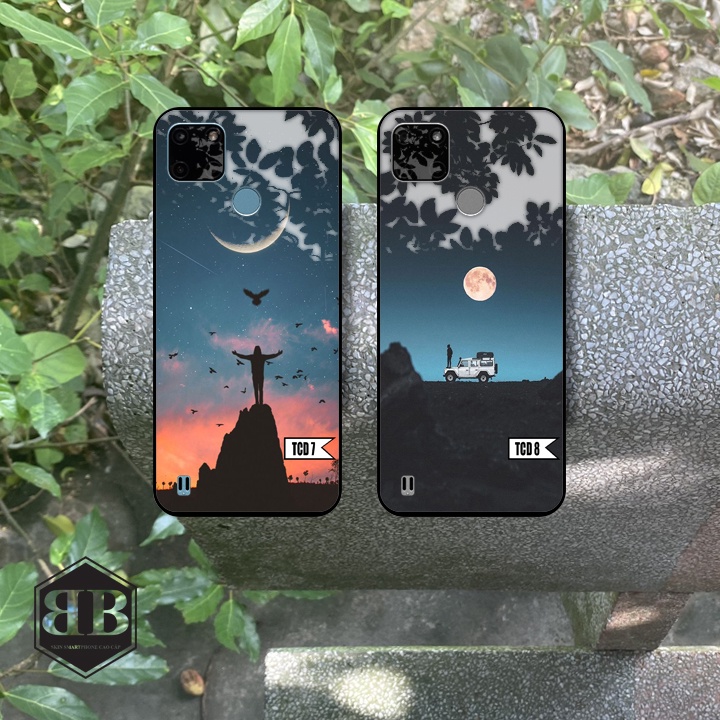 Ốp lưng kính cường lực Realme C21Y / Realme C21 mình tôi cô đơn