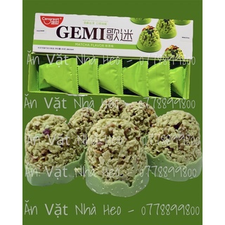 Bánh Ngũ Cốc socola vị Trà Xanh Gemi