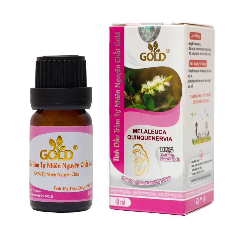 Tinh Dầu Tràm Tự Nhiên Nguyên Chất Gold - 10ml