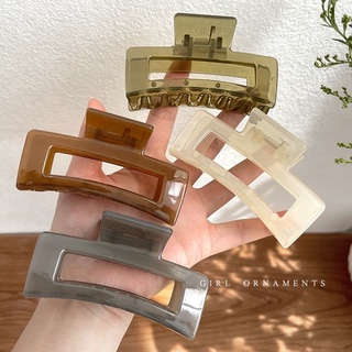 Kẹp tóc nhựa kẹp tóc Hàn quốc thanh lịch basic