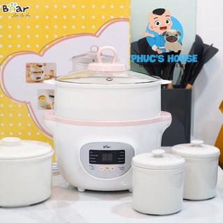 Nồi nấu cháo chậm Bear 1.6L