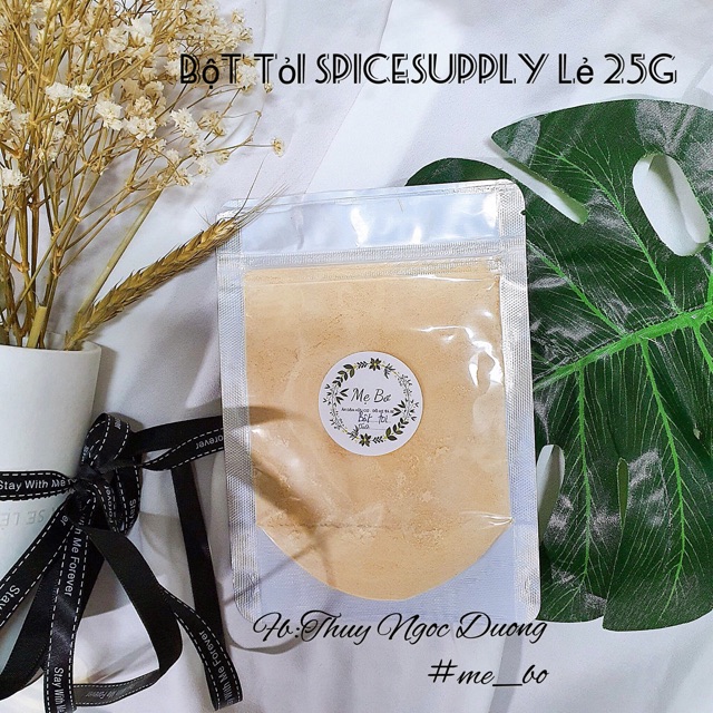 [Spice Supply] BỘT TỎI gói lẻ 25g