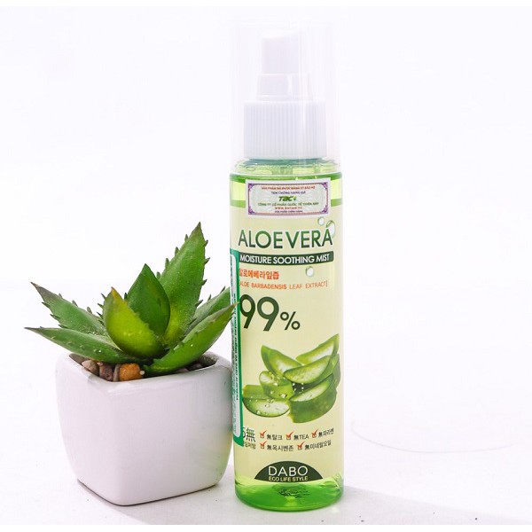 Nước xịt khoáng dưỡng da Lô hội 99% 100ml DABO Aloevera | BigBuy360 - bigbuy360.vn