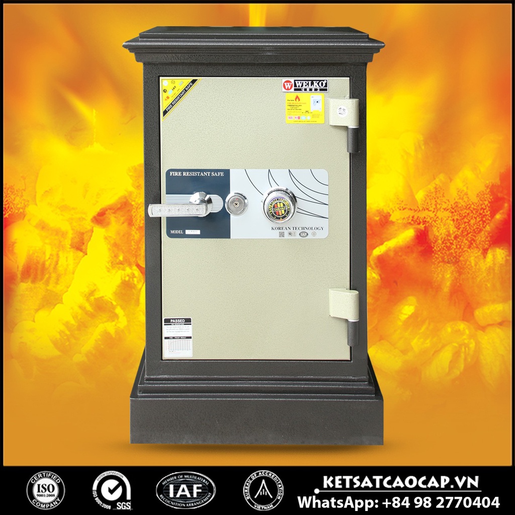 Két Sắt Khoá Cơ X1000 - KC