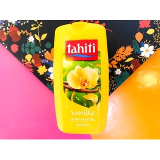Sữa tắm tahiti dạng gel, 250ml Pháp hương Vani, Hương phong lan, Hương hoa đại