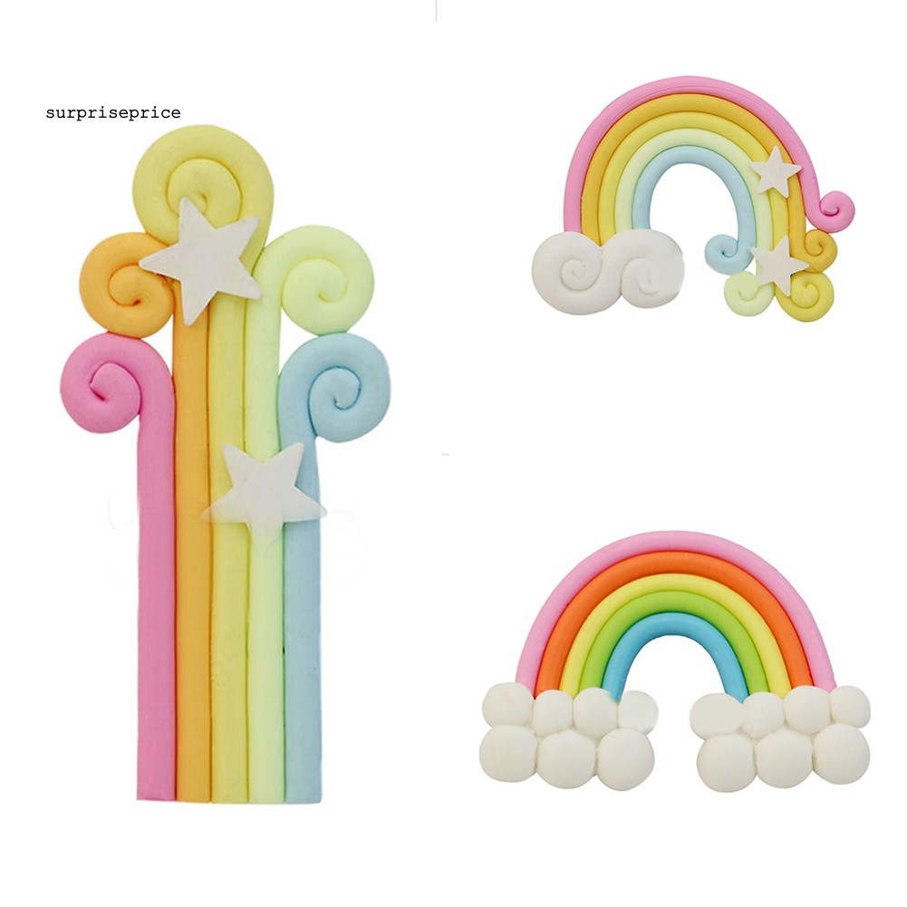 Mô hình cầu vồng dùng trang trí tiểu cảnh DIY