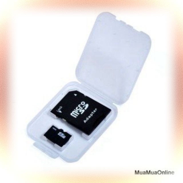 MẪU Adapter Thẻ Nhớ Và Hộp Nhựa, Chuyển Đổi Thẻ Microsd Thành Sd MỚI RẺ