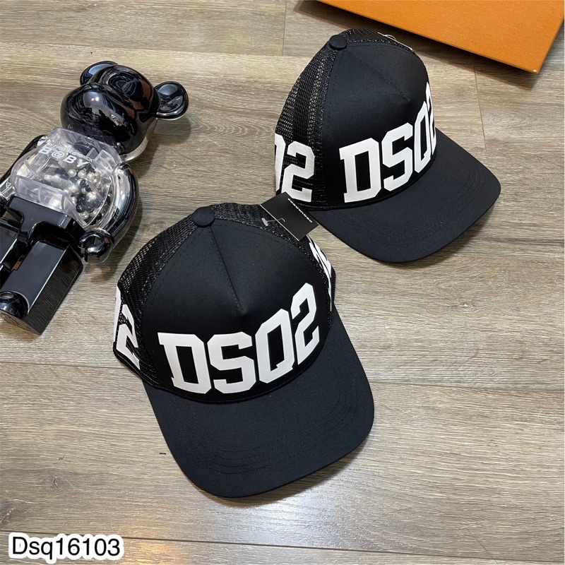 Mũ Lưỡi Trai DSQ Gáy Lưới - Mũ DSQ Cho Nam - Có Hộp Tặng Kèm