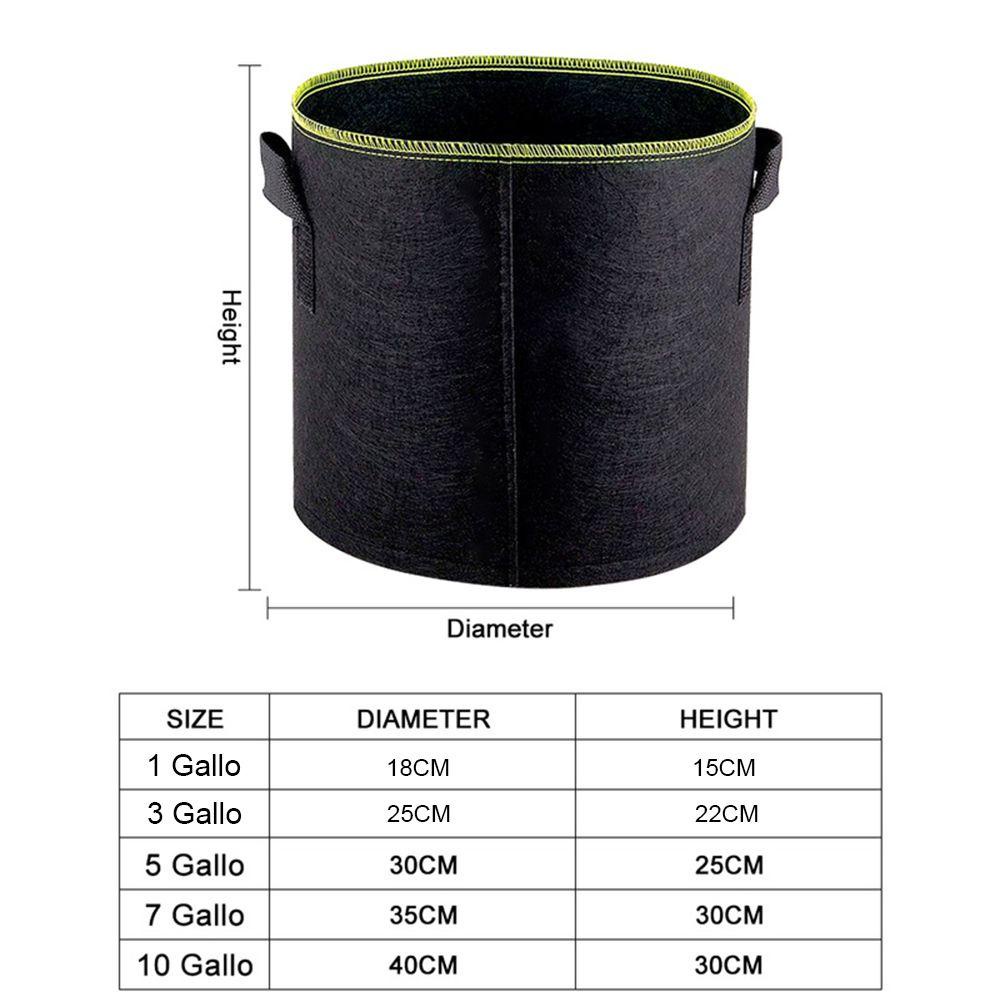 Túi Nỉ Trồng Cây Khoai Tây Tiện Lợi