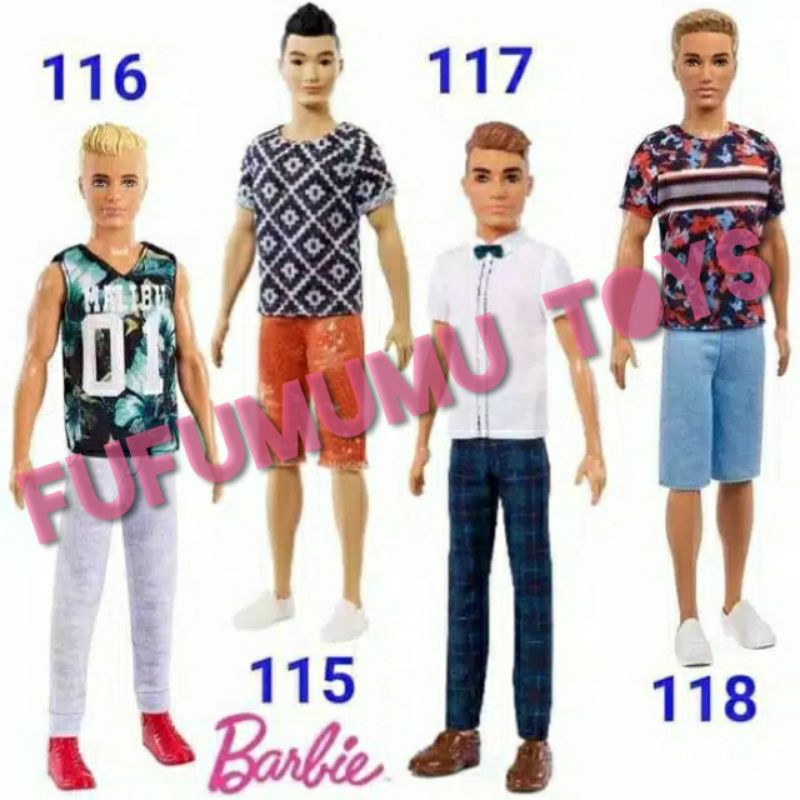 Búp Bê Barbie Ken Thời Trang Dành Cho Bé Trai