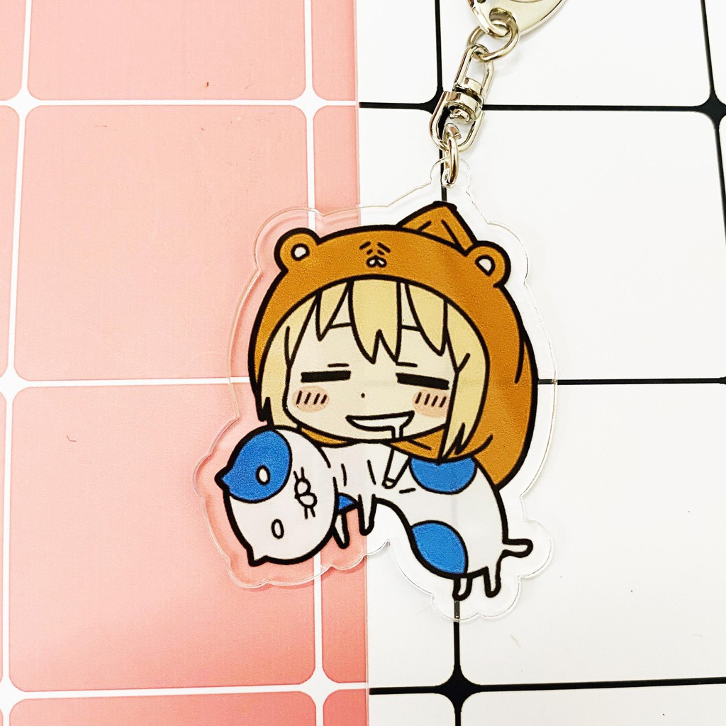 ( Mica trong acrylic ) Móc khóa Himouto! Umaru-chan Cô em gái hai mặt quà tặng dễ thương