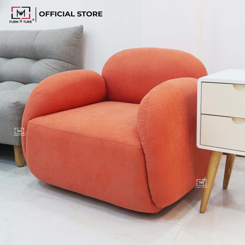 Sofa mini BUNNY thư giản hàn quốc cao cấp độc quyền thương hiệu MW FURNITURE