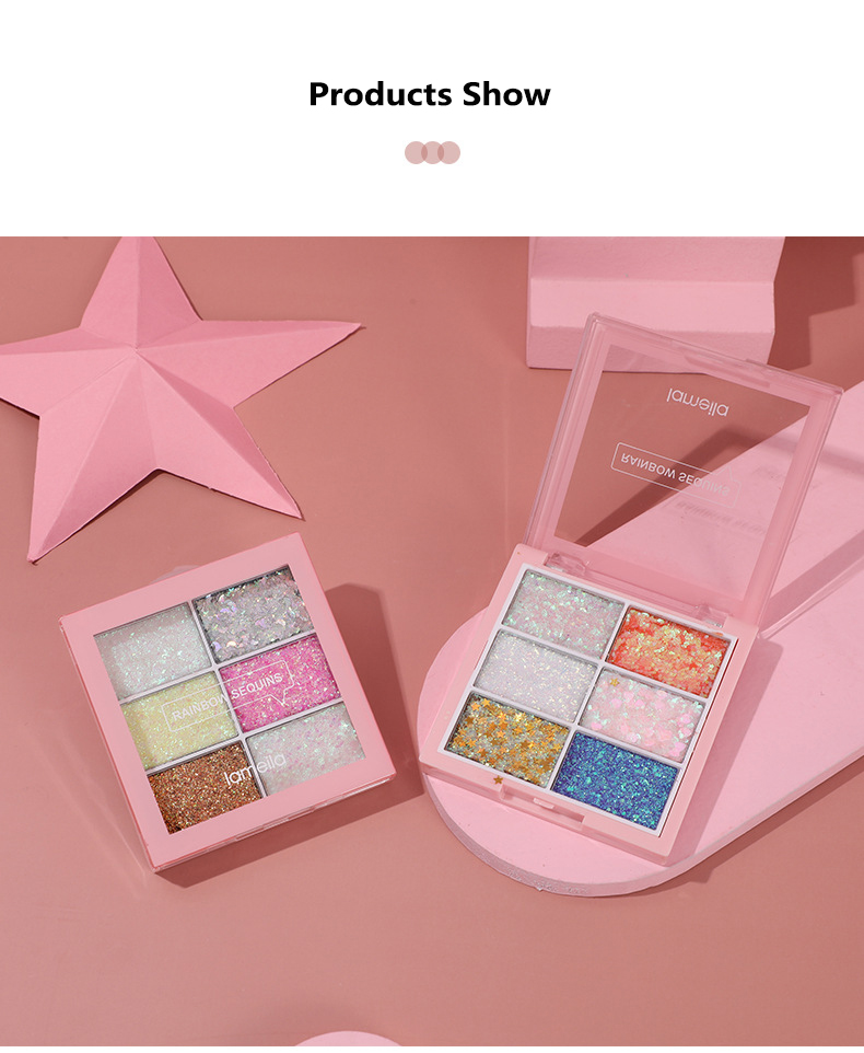Bảng phấn mắt 6 màu sắc long lanh quyến rũ
 | BigBuy360 - bigbuy360.vn
