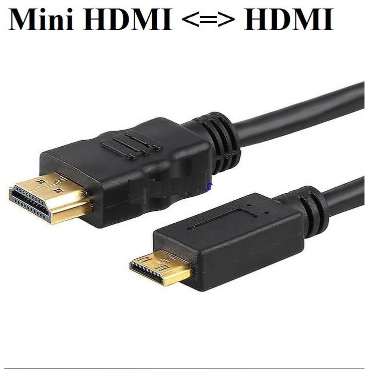 Cáp chuyển Mini HDMI sang HDMI (1.5m)