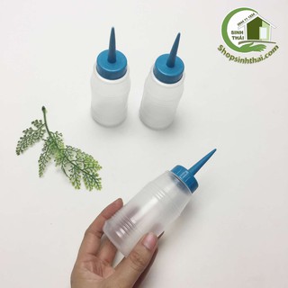 Chai nhựa tra dầu nhớt, lọ đựng keo có nắp nhọn - bình lớn