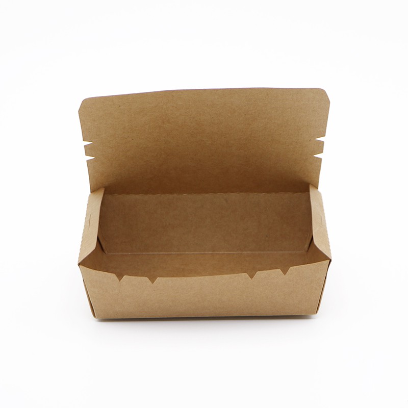 50 Hộp Kraft nắp liền bóng mờ - 50 cái size 1600 ml