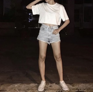 Set quần áo (Basic Crop và Short Light)