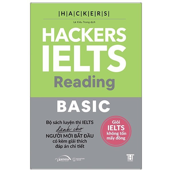 Sách -  Hackers Ielts Basic - Reading [AlphaBooks]