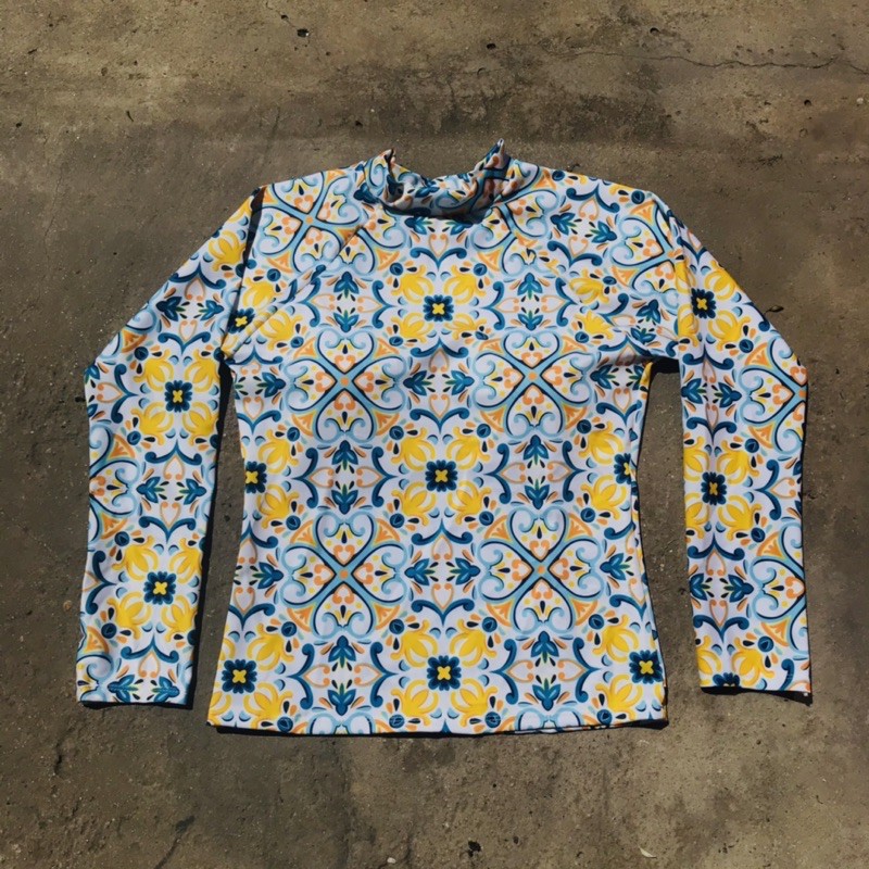 [Mã SRJULY1215 giảm 20K đơn 50K] 5 Mẫu Sẵn Mút Ngực Áo Bơi Lẻ Tay Dài Hoạ Tiết Free Size | BigBuy360 - bigbuy360.vn