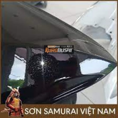 COMBO Sơn Samurai màu đen nhánh H255 gồm 3 chai đủ quy trình độ bền cao, đẹp, sang (Lót 2K04- Màu H255  - Bóng 2K01)