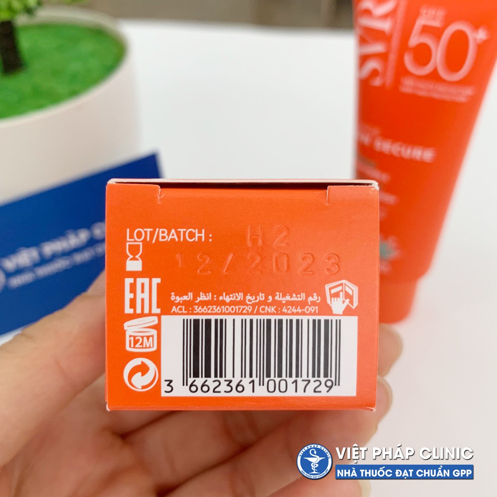Kem Chống Nắng SVR Sun Secure Fluide SPF 50+ 50ml