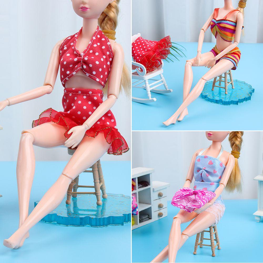 Bikini Cầu Vồng Thời Trang Đáng Yêu Cho Búp Bê