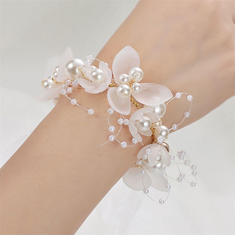 Vương Miện Đính Hoa Cài Tóc Cô Dâu Sang Trọng MIHAN1