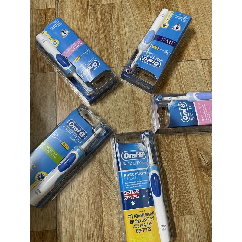 Bàn chải điện Oral B người lớn và trẻ em