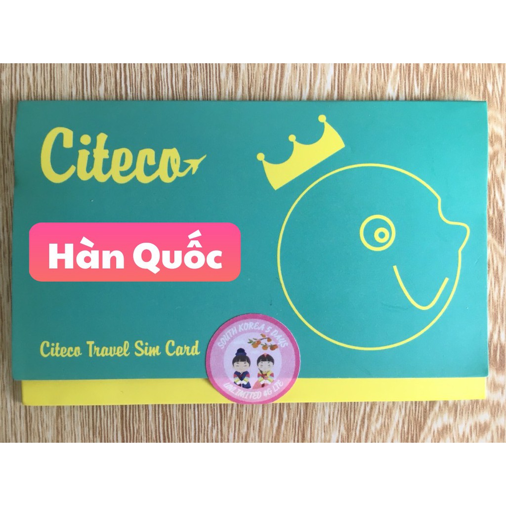 Sim du lịch Hàn quốc