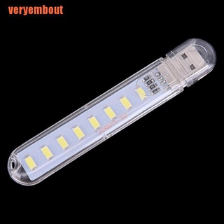Đèn Led Usb Mini 5v 8 Bóng Tiện Dụng