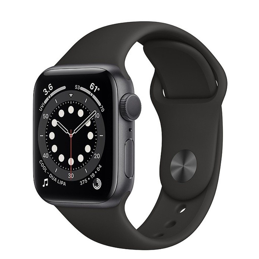 (VNA) Đồng Hồ Apple Watch Series 6 bản 40mm (Viền Nhôm &amp; Dây Cao Su) chính hãng 100%