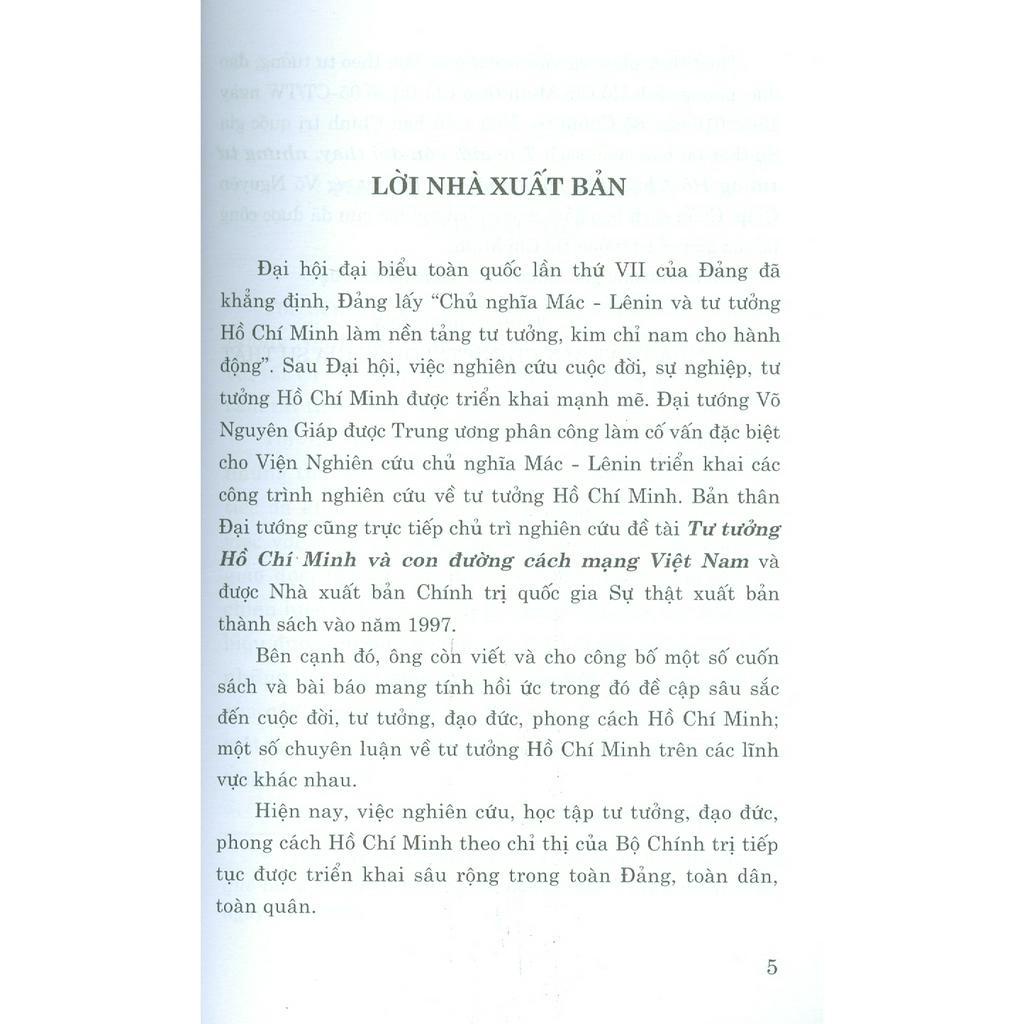 Sách - Thế Giới Còn Đổi Thay Nhưng Tư Tưởng Hồ Chí Minh Sống Mãi