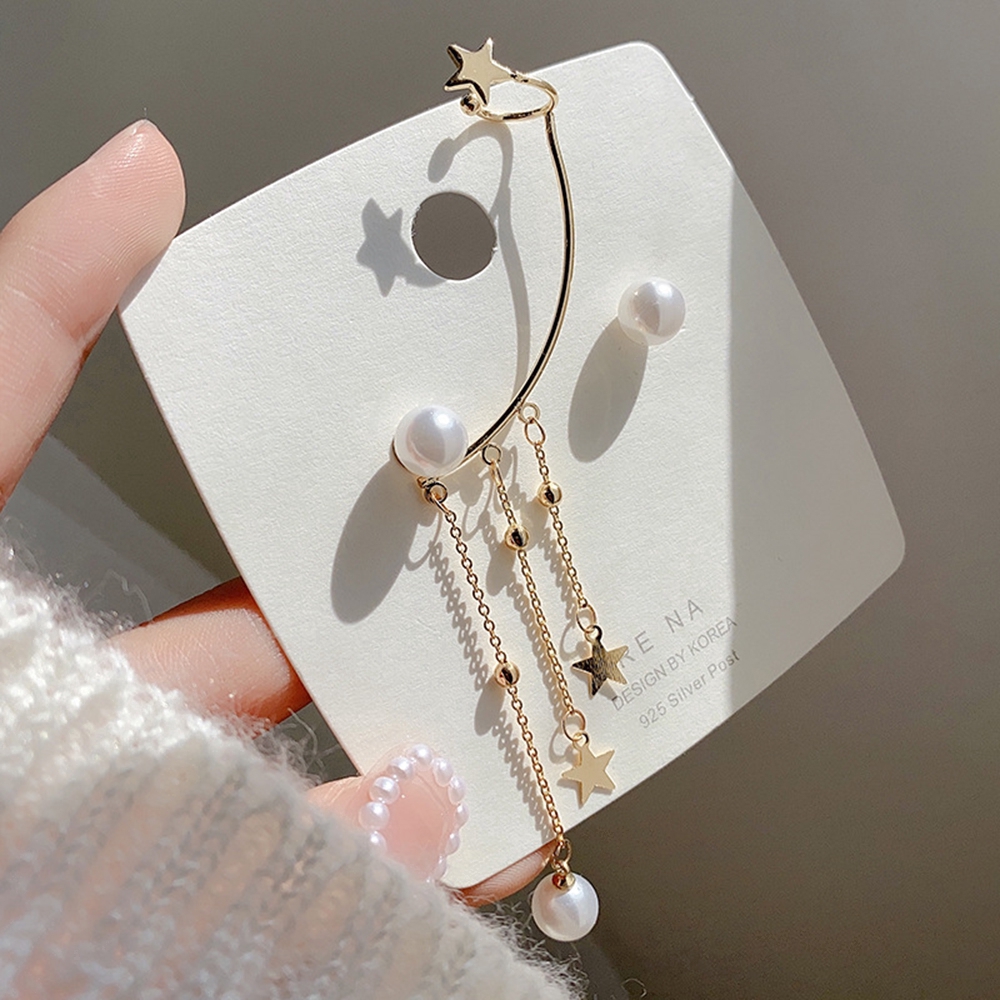 Khuyên Tai Nữ Trang Dáng Dài Tạo Hình Độc Đáo COD