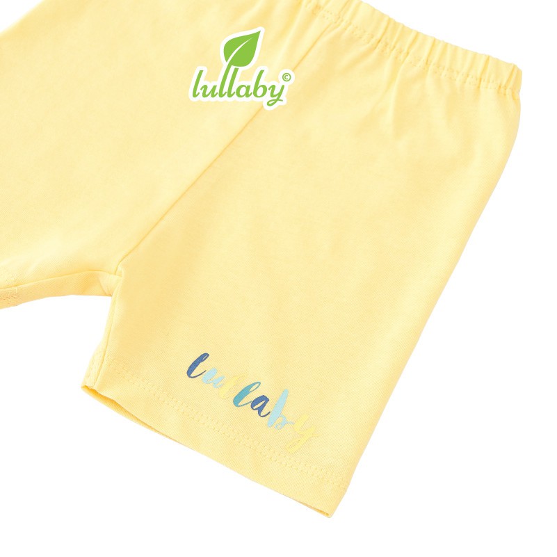 Quần Lullaby bé trai sắc màu họa tiết dễ thương cotton 100 % size 6M-4Y