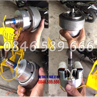 Củ Phát Điện Mini Gắn Xe Máy Phát Ra Dòng Điện 220v Lõi Đồng 100%