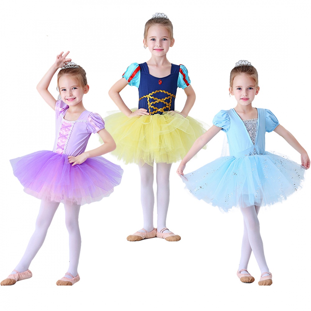 Đầm Công Chúa Hóa Trang Halloween Cho Bé Gái