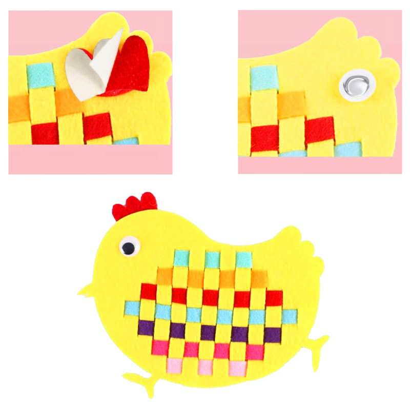 Đồ chơi trẻ em Giáo Dục Đan Len Thủ Công Cho Bé