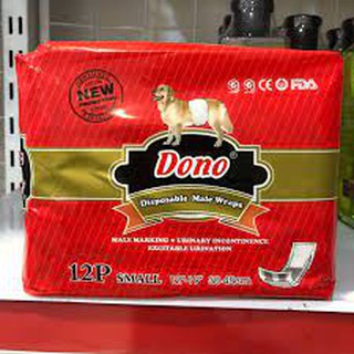 Bỉm cho chó đực và chó cái dono