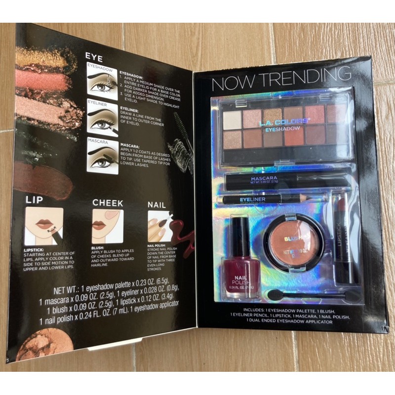 Bộ trang điểm 7 món L.A Colors hàng Mỹ | BigBuy360 - bigbuy360.vn