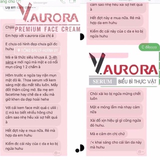 Kem Face Gạo Sâm Vaurora