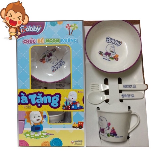 Bộ ăn dặm 4 món bobby