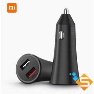 Sạc ô tô nhanh Xiaomi 2 cổng USB-A 37W - Bảo Hành 1 Tháng