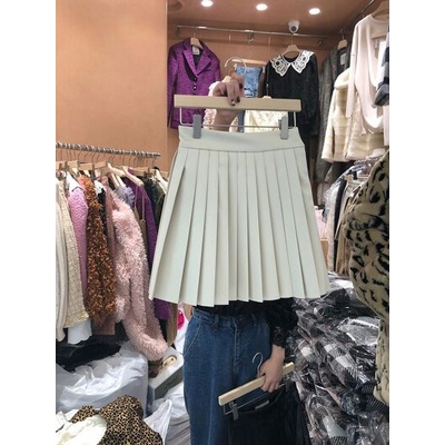Chân váy xếp li nhỏ dập li đều chất mới