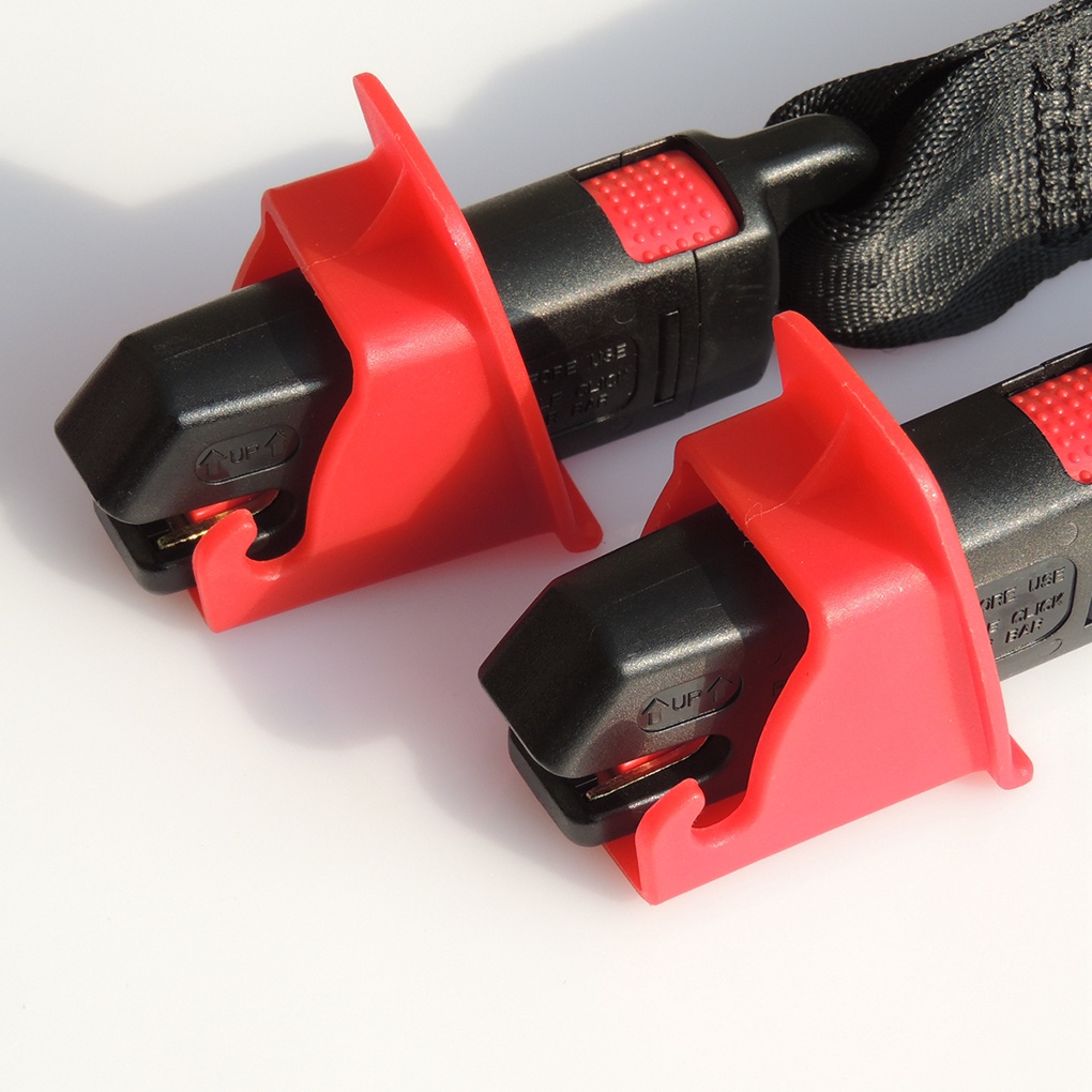 [CHOO] 1 Pair Latch Interface Car Child Safety Chair Guide Replacement for ISOFIX Connector Interface