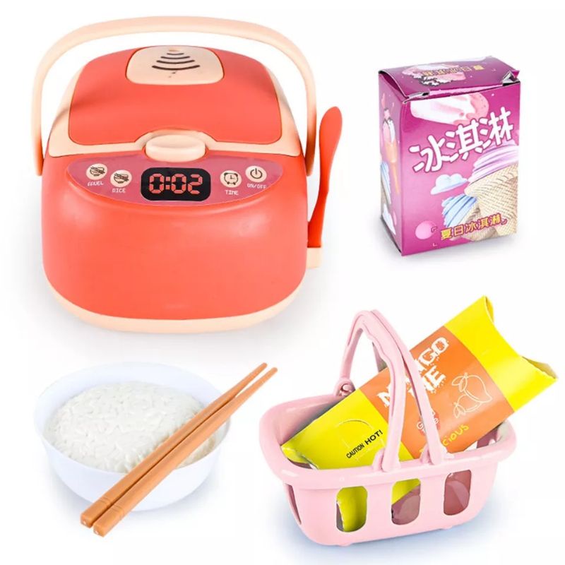 Đồ chơi nấu ăn nồi cơm điện mini bằng nhựa cho bé